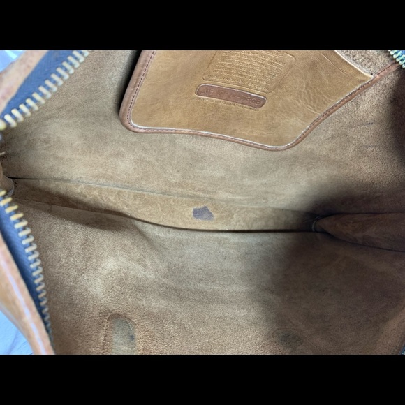 Genuine vintage COACH tan leather briefcase portfolio New York City 80s - Picture 13 of 15